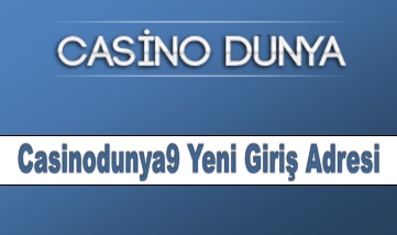 Casinodunya9 Yeni Giriş Adresi